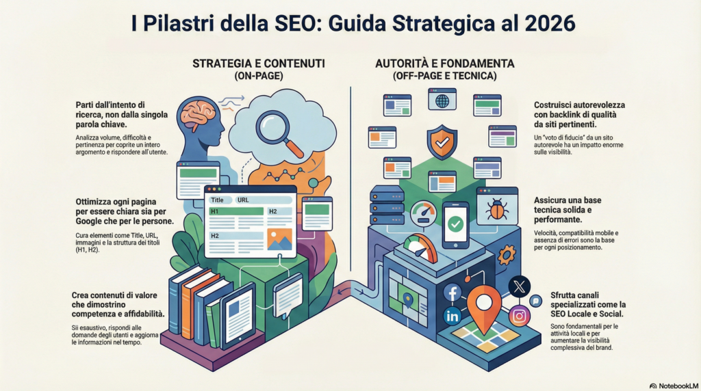 SEO: cos'è e come farla nel 2026 2 Strategia SEO 2026